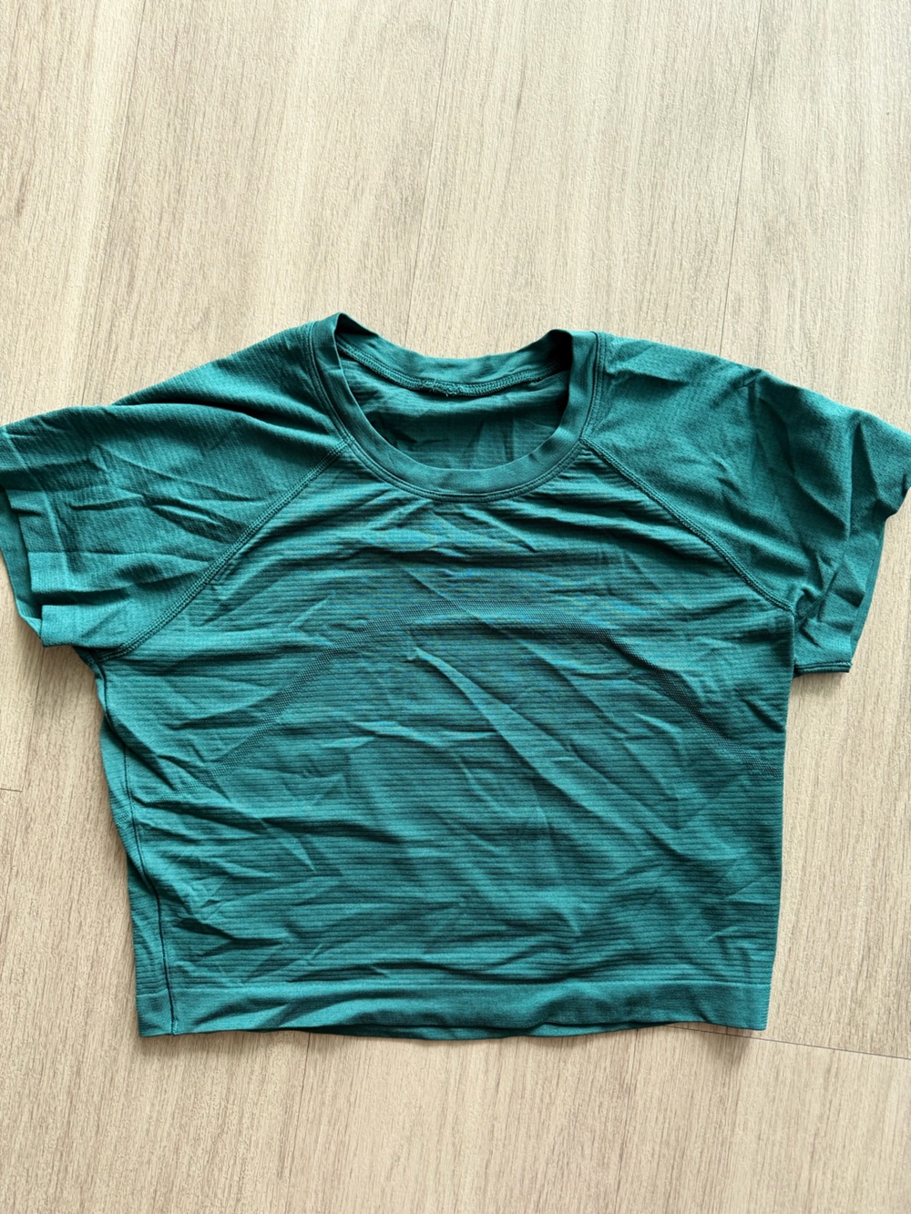 lululemon athletica Short Sleeve Crewneck Top - Teal Green